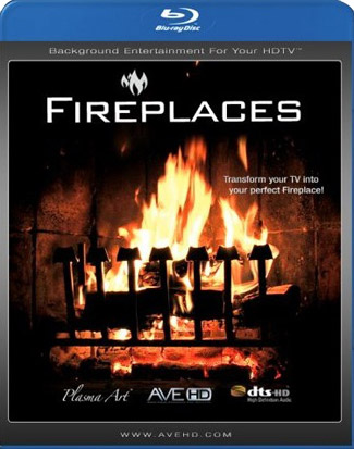 Blu-ray Plasma Art: Fireplaces (afbeelding kan afwijken van de daadwerkelijke Blu-ray hoes)