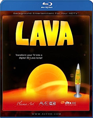 Blu-ray Plasma Art: Lava (afbeelding kan afwijken van de daadwerkelijke Blu-ray hoes)