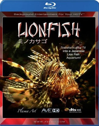 Blu-ray Plasma Art: Lionfish (afbeelding kan afwijken van de daadwerkelijke Blu-ray hoes)
