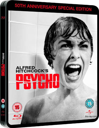 Blu-ray Psycho (afbeelding kan afwijken van de daadwerkelijke Blu-ray hoes)