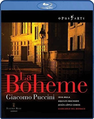 Blu-ray Puccini: La Bohème (afbeelding kan afwijken van de daadwerkelijke Blu-ray hoes)