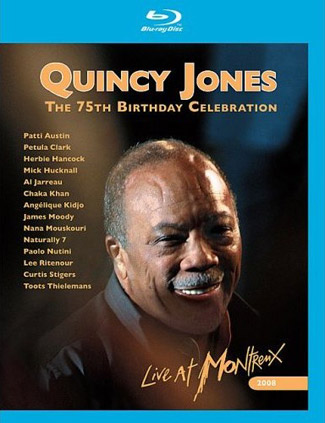 Blu-ray Quincy Jones' 75th Birthday Celebration (afbeelding kan afwijken van de daadwerkelijke Blu-ray hoes)