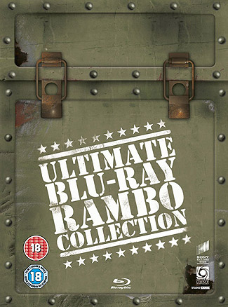 Blu-ray Rambo: Ultimate Blu-ray Collection (afbeelding kan afwijken van de daadwerkelijke Blu-ray hoes)