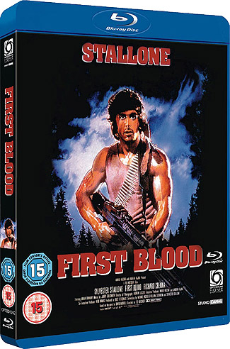 Blu-ray Rambo: First Blood (afbeelding kan afwijken van de daadwerkelijke Blu-ray hoes)
