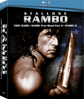 Blu-ray Rambo Trilogy (afbeelding kan afwijken van de daadwerkelijke Blu-ray hoes)