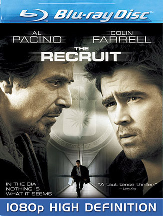 Blu-ray The Recruit (afbeelding kan afwijken van de daadwerkelijke Blu-ray hoes)