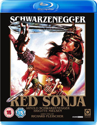 Blu-ray Red Sonja (afbeelding kan afwijken van de daadwerkelijke Blu-ray hoes)