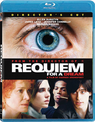 Blu-ray Requiem for a Dream (afbeelding kan afwijken van de daadwerkelijke Blu-ray hoes)