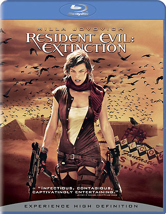 Blu-ray Resident Evil: Extinction (afbeelding kan afwijken van de daadwerkelijke Blu-ray hoes)