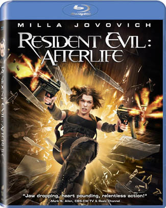 Blu-ray Resident Evil: Afterlife (afbeelding kan afwijken van de daadwerkelijke Blu-ray hoes)
