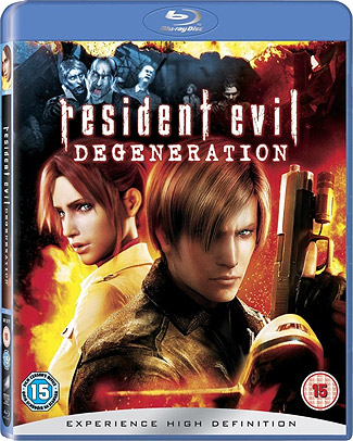 Blu-ray Resident Evil: Degeneration (afbeelding kan afwijken van de daadwerkelijke Blu-ray hoes)