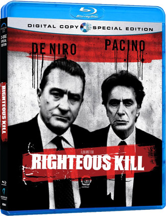 Blu-ray Righteous Kill (afbeelding kan afwijken van de daadwerkelijke Blu-ray hoes)