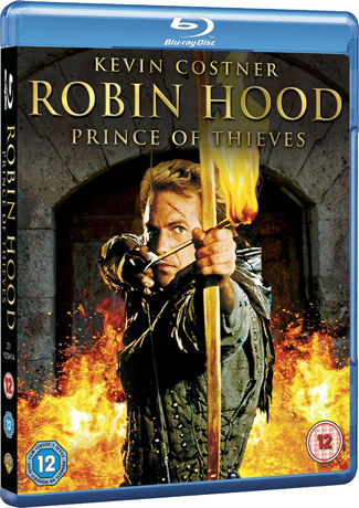 Blu-ray Robin Hood: Prince of Thieves (afbeelding kan afwijken van de daadwerkelijke Blu-ray hoes)
