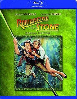 Blu-ray Romancing The Stone (afbeelding kan afwijken van de daadwerkelijke Blu-ray hoes)