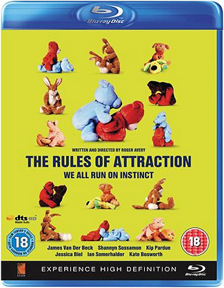 Blu-ray The Rules of Attraction (afbeelding kan afwijken van de daadwerkelijke Blu-ray hoes)