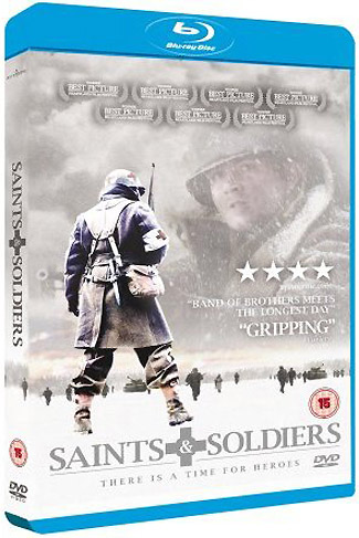 Blu-ray Saints And Soldiers (afbeelding kan afwijken van de daadwerkelijke Blu-ray hoes)