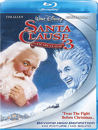 Blu-ray The Santa Clause 3: The Escape Clause (afbeelding kan afwijken van de daadwerkelijke Blu-ray hoes)