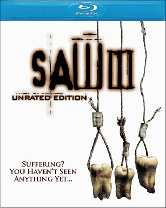 Blu-ray Saw III (afbeelding kan afwijken van de daadwerkelijke Blu-ray hoes)
