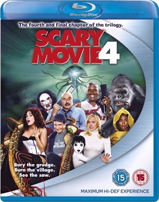 Blu-ray Scary Movie 4 (afbeelding kan afwijken van de daadwerkelijke Blu-ray hoes)