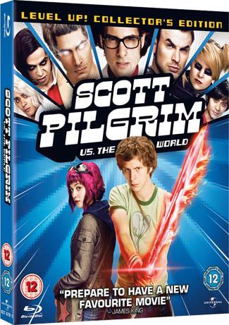 Blu-ray Scott Pilgrim vs. The World (afbeelding kan afwijken van de daadwerkelijke Blu-ray hoes)