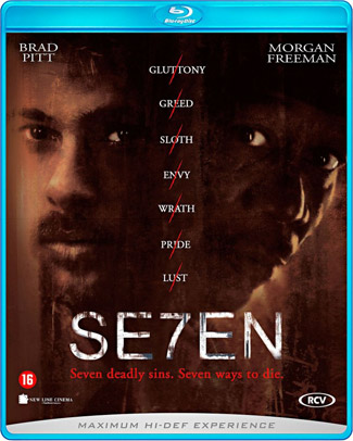 Blu-ray Seven (afbeelding kan afwijken van de daadwerkelijke Blu-ray hoes)