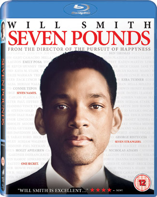 Blu-ray Seven Pounds (afbeelding kan afwijken van de daadwerkelijke Blu-ray hoes)