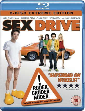 Blu-ray Sex Drive (afbeelding kan afwijken van de daadwerkelijke Blu-ray hoes)