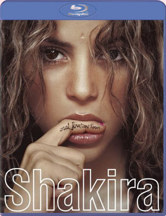 Blu-ray Shakira - Oral Fixation Tour (afbeelding kan afwijken van de daadwerkelijke Blu-ray hoes)