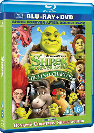 Blu-ray Shrek Forever After (afbeelding kan afwijken van de daadwerkelijke Blu-ray hoes)