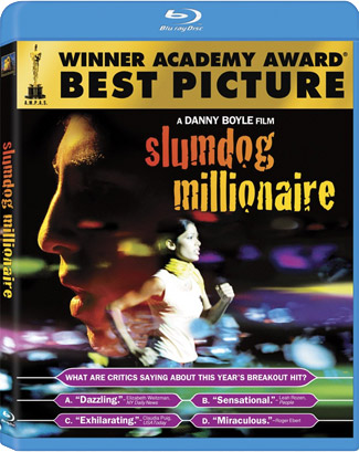 Blu-ray Slumdog Millionaire (afbeelding kan afwijken van de daadwerkelijke Blu-ray hoes)