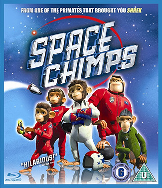 Blu-ray Space Chimps (afbeelding kan afwijken van de daadwerkelijke Blu-ray hoes)