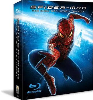 Blu-ray Spider-Man Trilogy (afbeelding kan afwijken van de daadwerkelijke Blu-ray hoes)