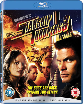 Blu-ray Starship Troopers 3: Marauder (afbeelding kan afwijken van de daadwerkelijke Blu-ray hoes)