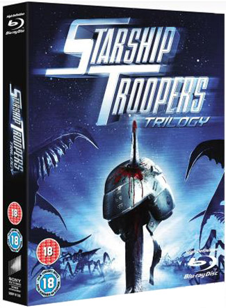 Blu-ray Starship Troopers Trilogy (afbeelding kan afwijken van de daadwerkelijke Blu-ray hoes)