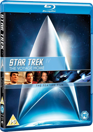 Blu-ray Star Trek IV - The Voyage Home (afbeelding kan afwijken van de daadwerkelijke Blu-ray hoes)