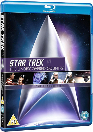 Blu-ray Star Trek VI - The Undiscovered Country (afbeelding kan afwijken van de daadwerkelijke Blu-ray hoes)