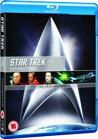 Blu-ray Star Trek VII - Generations (afbeelding kan afwijken van de daadwerkelijke Blu-ray hoes)