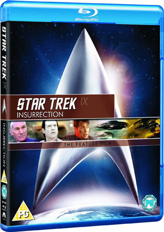 Blu-ray Star Trek IX - Insurrection  (afbeelding kan afwijken van de daadwerkelijke Blu-ray hoes)