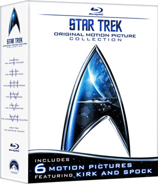 Blu-ray Star Trek - The Original Motion Picture Collection (afbeelding kan afwijken van de daadwerkelijke Blu-ray hoes)