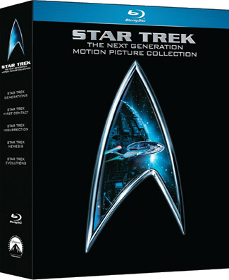 Blu-ray Star Trek: The Next Generation Motion Picture Collection (afbeelding kan afwijken van de daadwerkelijke Blu-ray hoes)