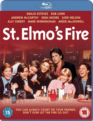 Blu-ray St. Elmo's Fire (afbeelding kan afwijken van de daadwerkelijke Blu-ray hoes)