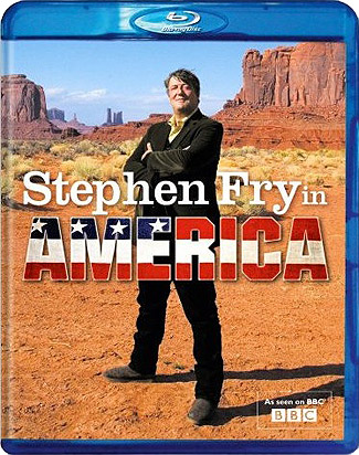 Blu-ray Stephen Fry in America (afbeelding kan afwijken van de daadwerkelijke Blu-ray hoes)