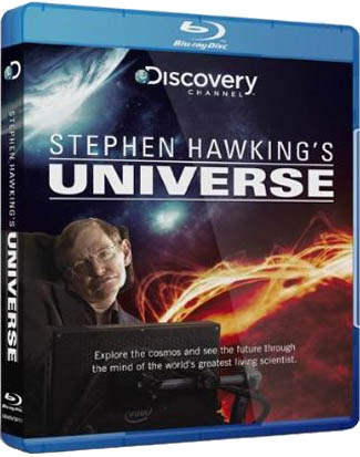 Blu-ray Stephen Hawking's Universe (afbeelding kan afwijken van de daadwerkelijke Blu-ray hoes)