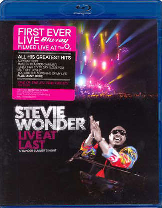 Blu-ray Stevie Wonder: Live at Last (afbeelding kan afwijken van de daadwerkelijke Blu-ray hoes)