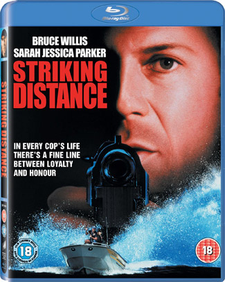Blu-ray Striking Distance (afbeelding kan afwijken van de daadwerkelijke Blu-ray hoes)