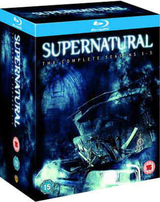 Blu-ray Supernatural: Seasons 1-5 (afbeelding kan afwijken van de daadwerkelijke Blu-ray hoes)