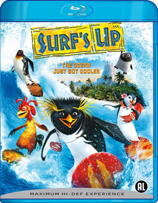 Blu-ray Surf's Up (afbeelding kan afwijken van de daadwerkelijke Blu-ray hoes)