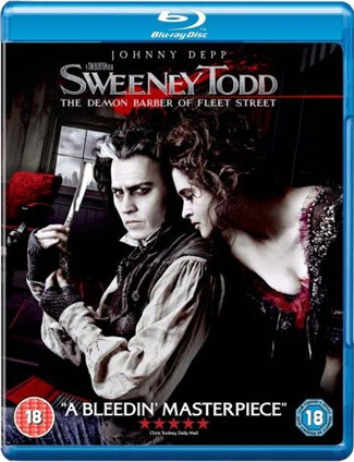 Blu-ray Sweeney Todd: The Demon Barber Of Fleet Street (afbeelding kan afwijken van de daadwerkelijke Blu-ray hoes)