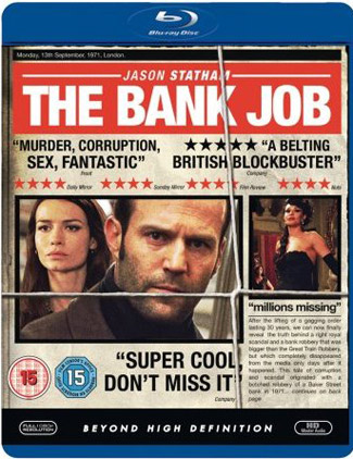 Blu-ray The Bank Job (afbeelding kan afwijken van de daadwerkelijke Blu-ray hoes)