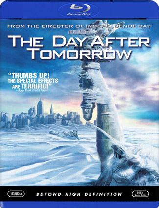 Blu-ray The Day After Tomorrow (afbeelding kan afwijken van de daadwerkelijke Blu-ray hoes)